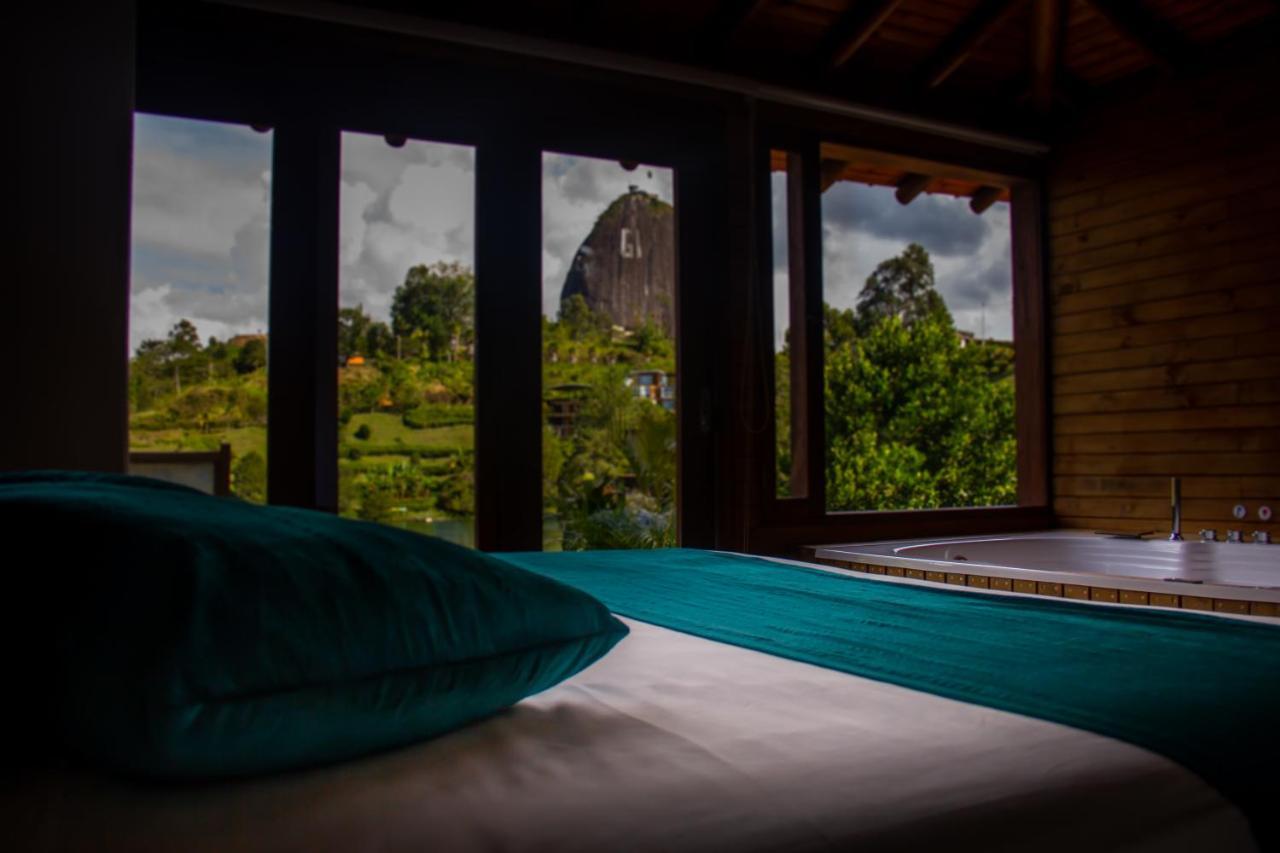 Sotavento Cabanas Guatape Ngoại thất bức ảnh