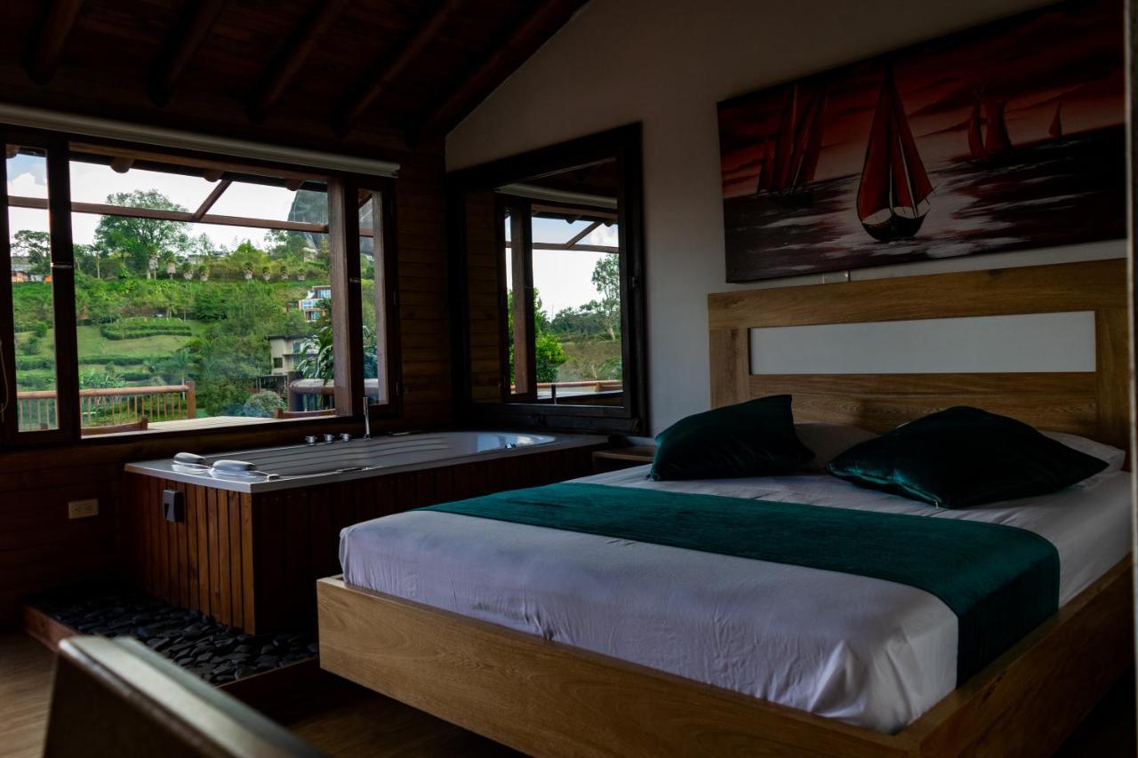 Sotavento Cabanas Guatape Ngoại thất bức ảnh